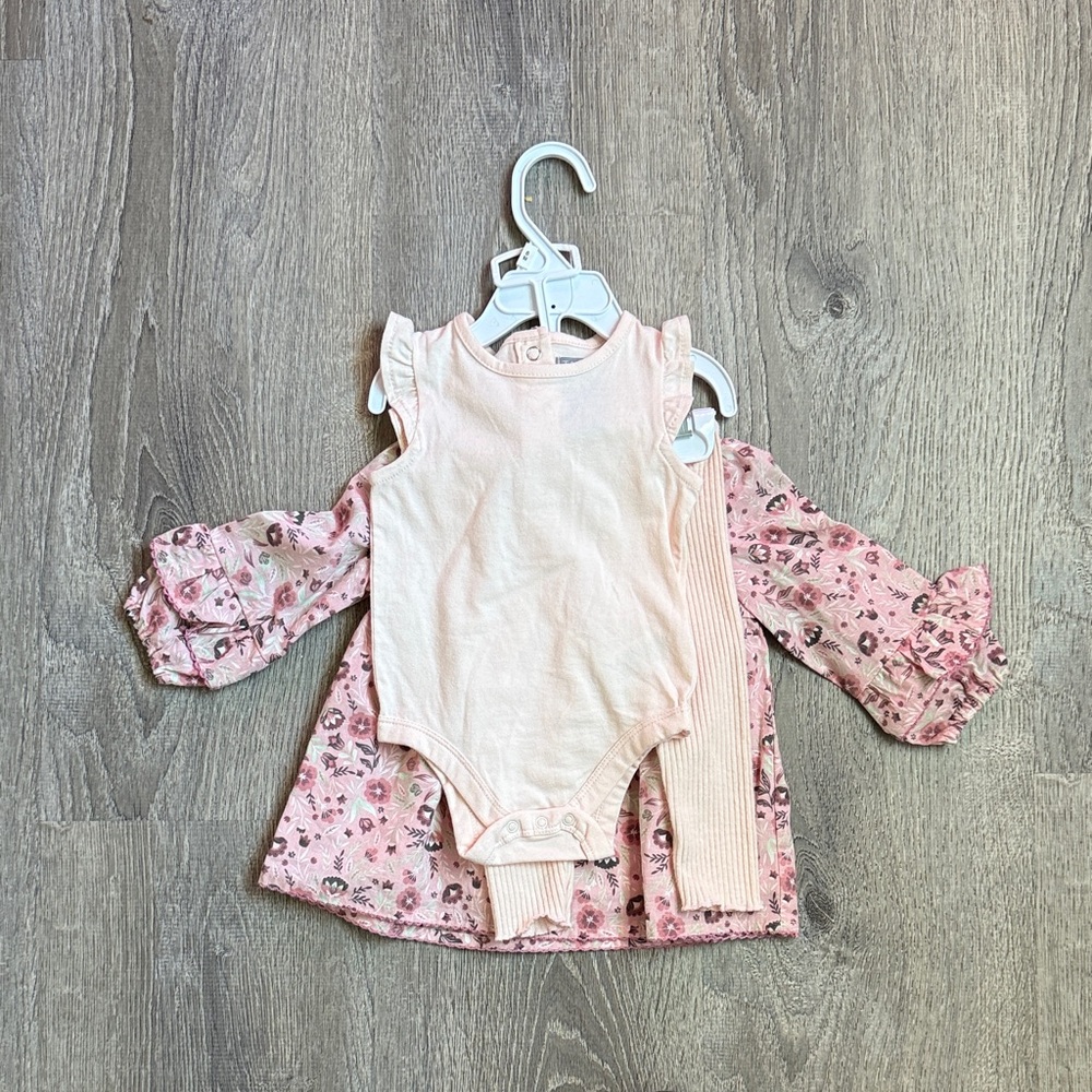 Tahari Baby Peach Onesie